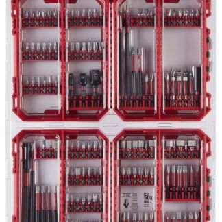 Milwaukee 48-32-4034 124PC SHOCKWAVE Impact Duty Driver Bit Auto Set